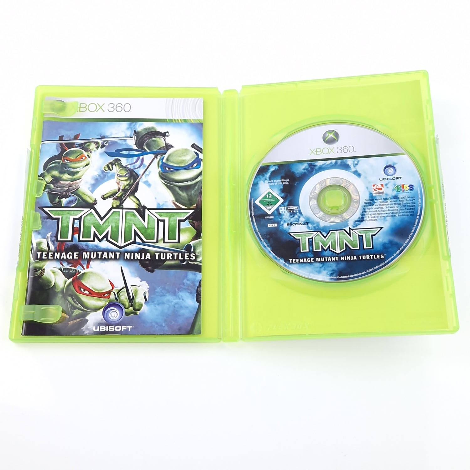 Xbox 360 Spiel : Teenage Mutant Ninja Turtles - CD Anleitung OVP PAL