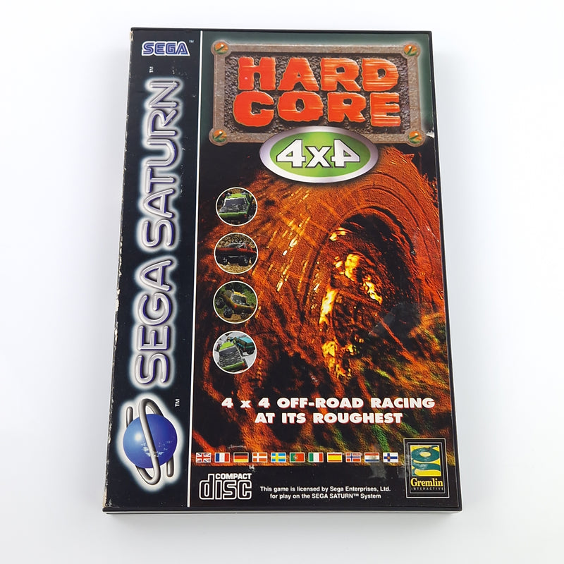 Sega Saturn Spiel : Hard Core 4x4 - CD Disk OVP ohne Anleitung / PAL Game