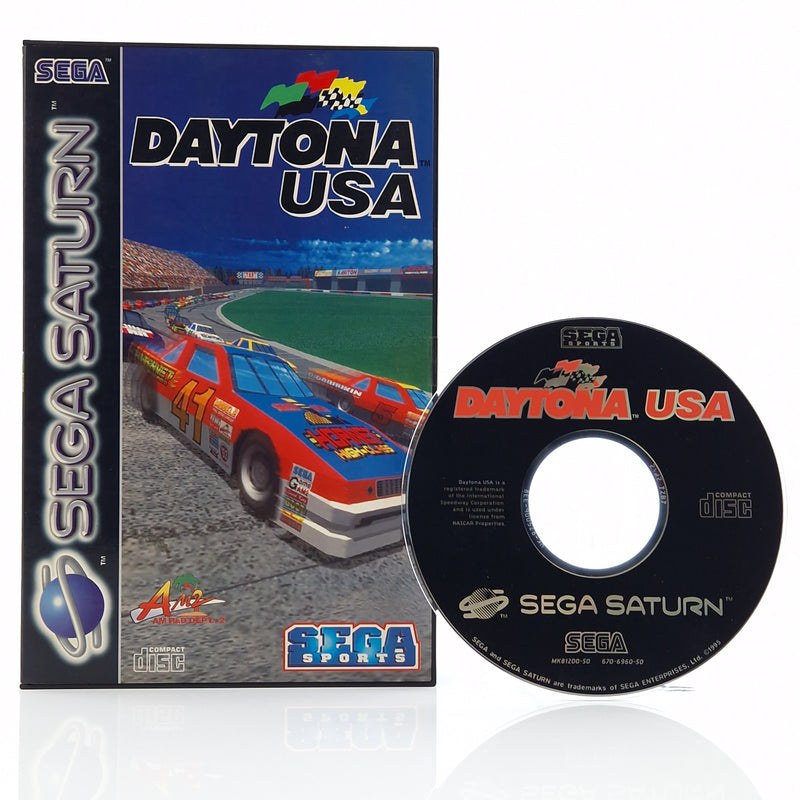 Sega Saturn Spiel : Daytona USA - CD Disk OVP ohne Anleitung / PAL Game