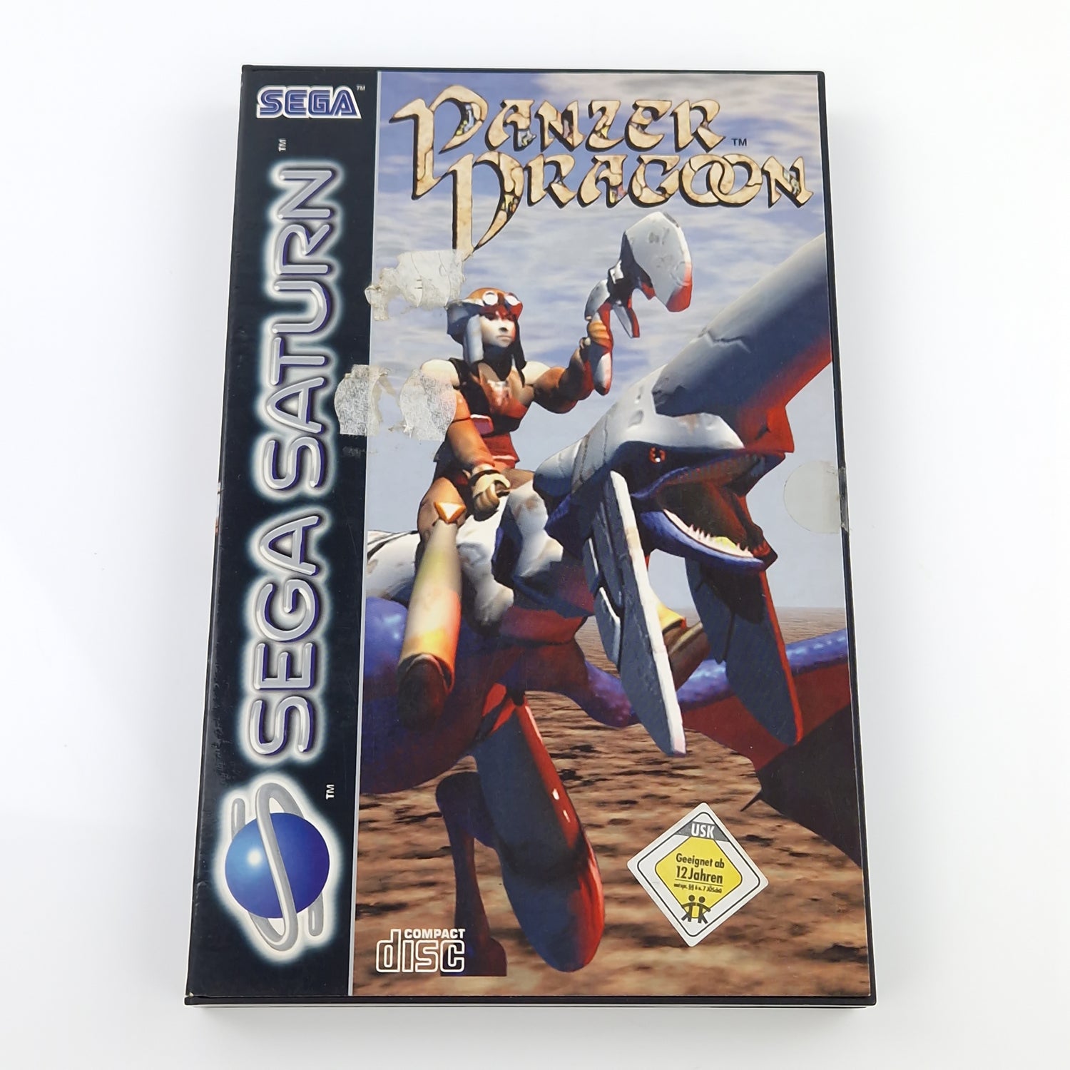 Sega Saturn Spiel : Panzer Dragoon - CD Disk OVP Anleitung PAL