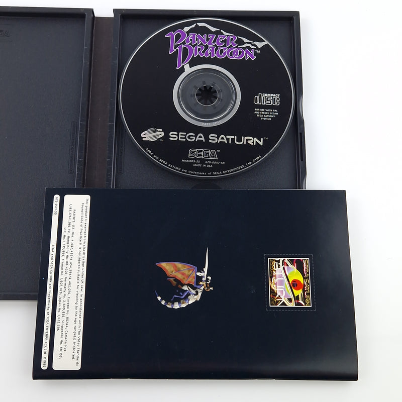 Sega Saturn Spiel : Panzer Dragoon - CD Disk OVP Anleitung PAL