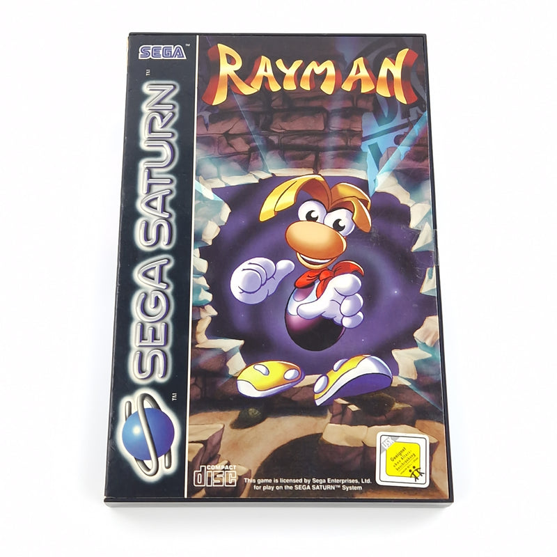 Sega Saturn Spiel : Rayman - CD Disk OVP Anleitung PAL