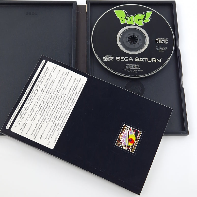 Sega Saturn Spiel : BUG ! - CD Disk OVP Anleitung | PAL Game