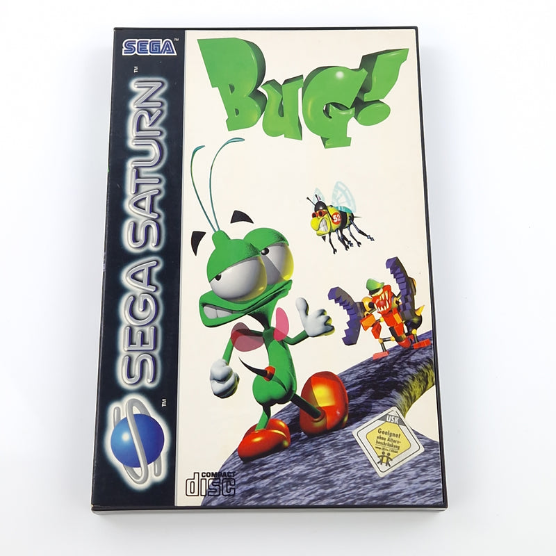 Sega Saturn Spiel : BUG ! - CD Disk OVP Anleitung | PAL Game [2]