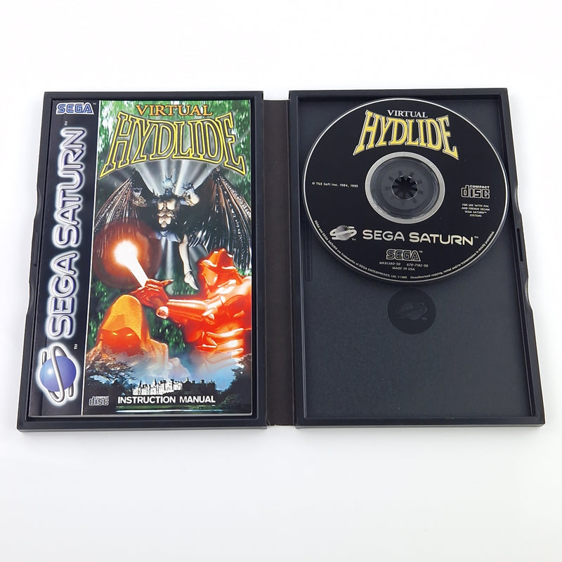 Sega Saturn Spiel : Virtual Hydlide - CD Disk OVP Anleitung PAL [2]