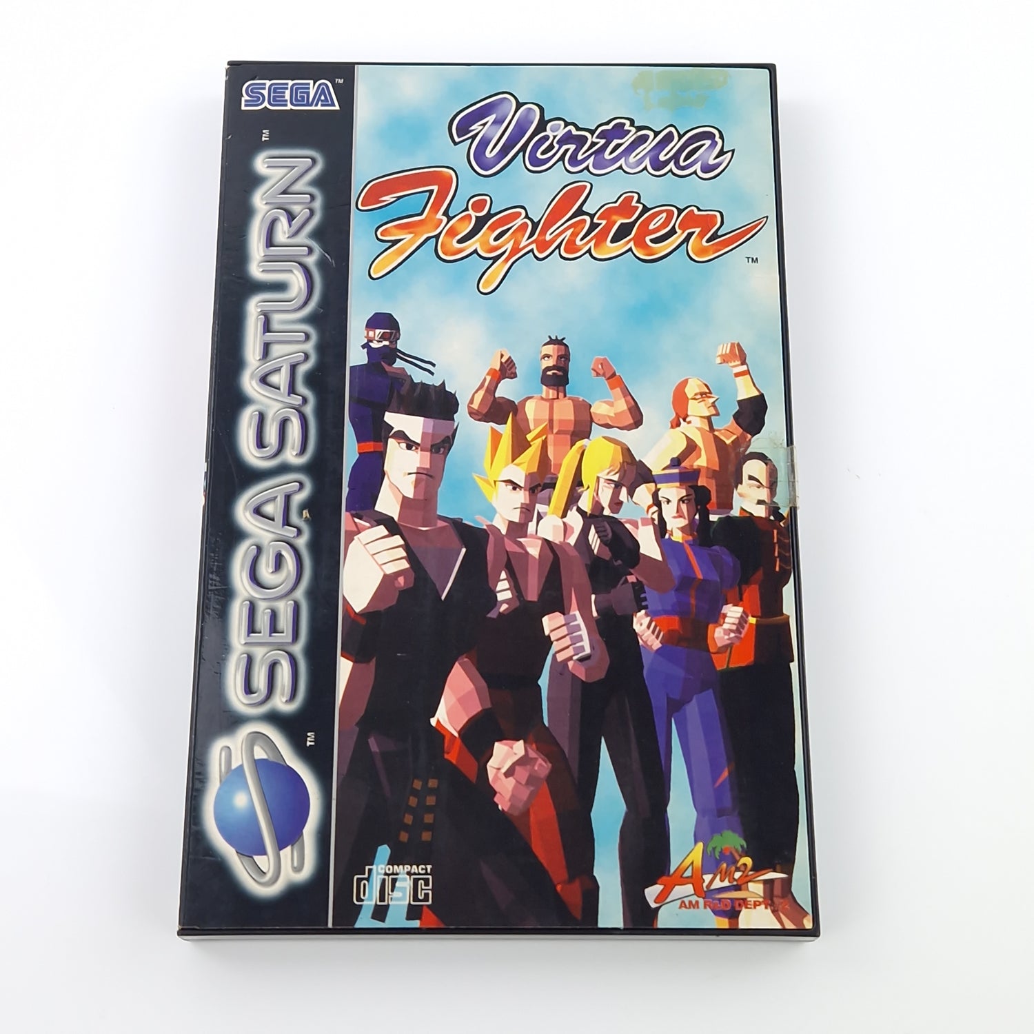 Sega Saturn Spiel : Virtua Fighter - CD Disk OVP Anleitung PAL Beat´em Up