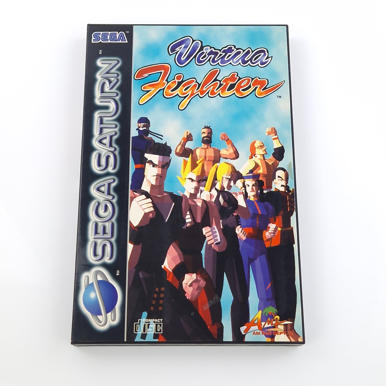 Sega Saturn Spiel : Virtua Fighter - CD Disk OVP Anleitung PAL Beat´em Up [2]