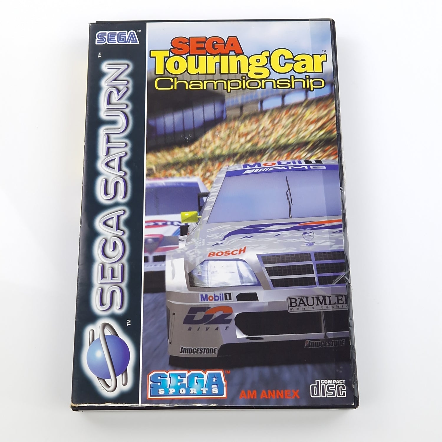 Sega Saturn Spiel : Sega Touring Car Championship - CD Disk OVP Anleitung