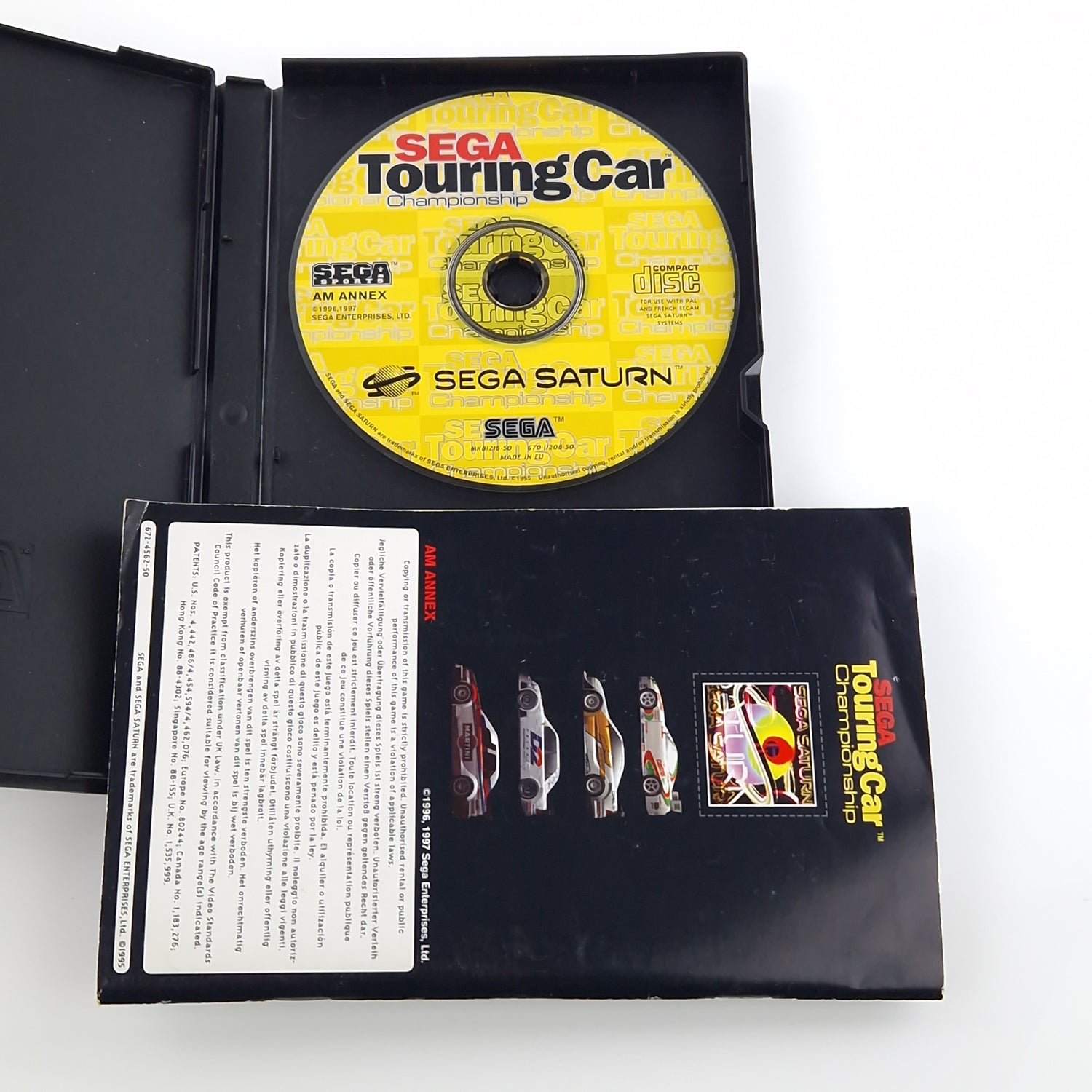 Sega Saturn Spiel : Sega Touring Car Championship - CD Disk OVP Anleitung