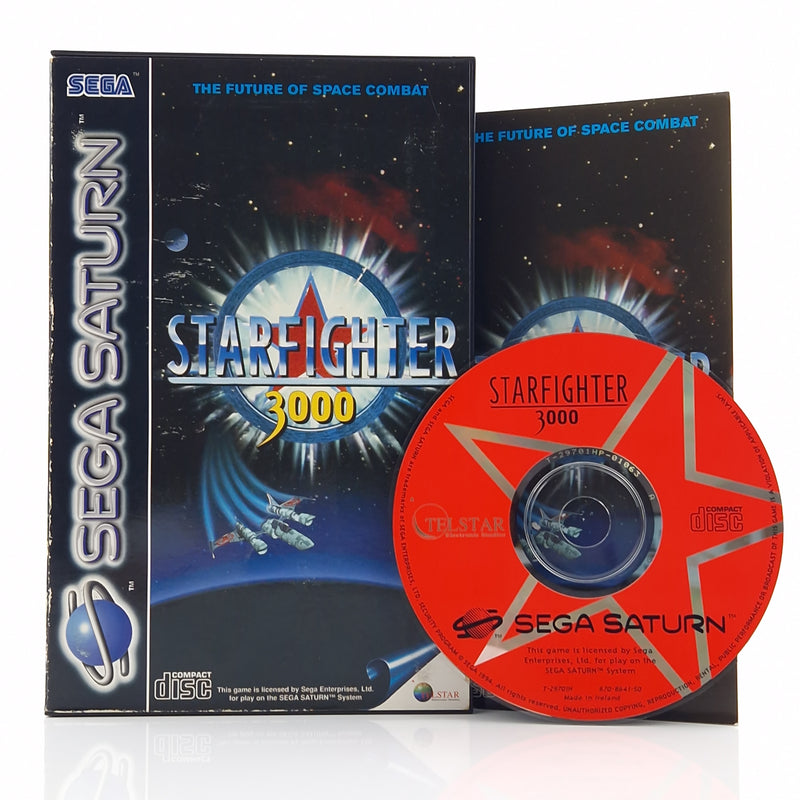 Sega Saturn Spiel : Starfighter 3000 - CD Disk OVP Anleitung