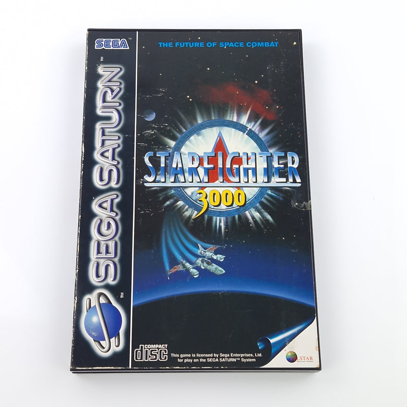 Sega Saturn Spiel : Starfighter 3000 - CD Disk OVP Anleitung