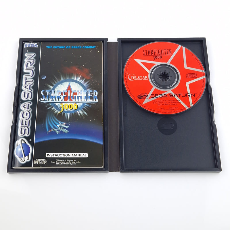 Sega Saturn Spiel : Starfighter 3000 - CD Disk OVP Anleitung