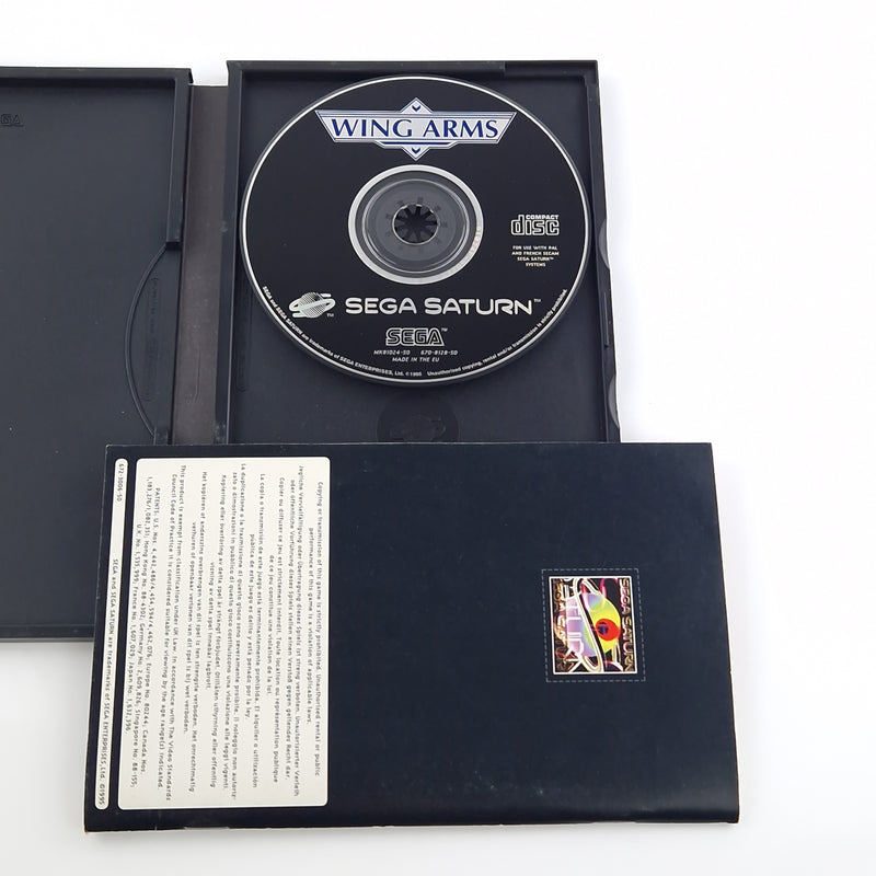 Sega Saturn Spiel : Wing Arms - CD Disk OVP Anleitung