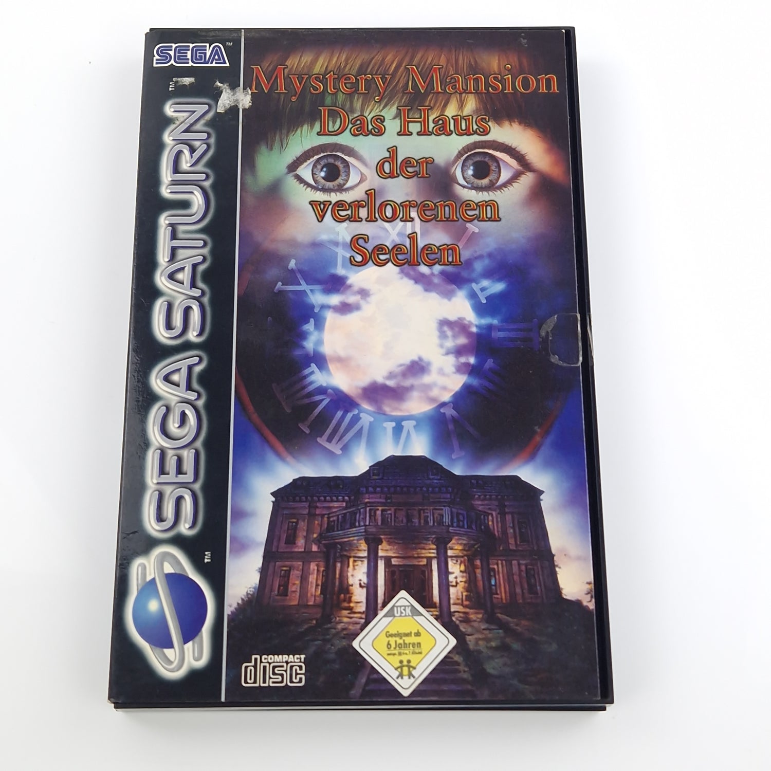 Sega Saturn Spiel : Mystery Mansion Das Haus der verlorenen Seelen - CD Anl OVP