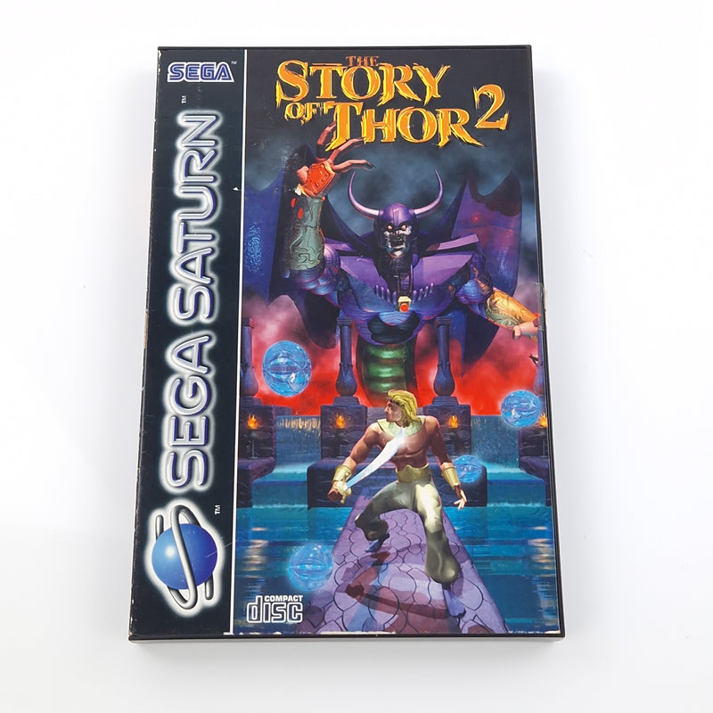 Sega Saturn Spiel : The Story of Thor 2 - CD Disk Anleitung OVP | PAL