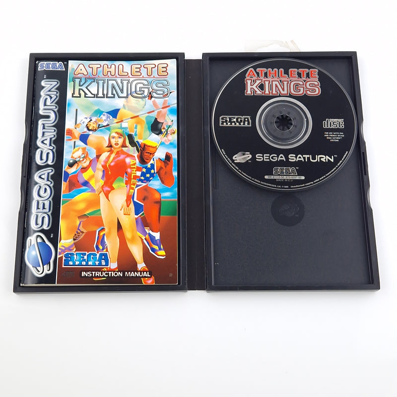 Sega Saturn Spiel : Athlete Kings - CD Disk Anleitung OVP | PAL