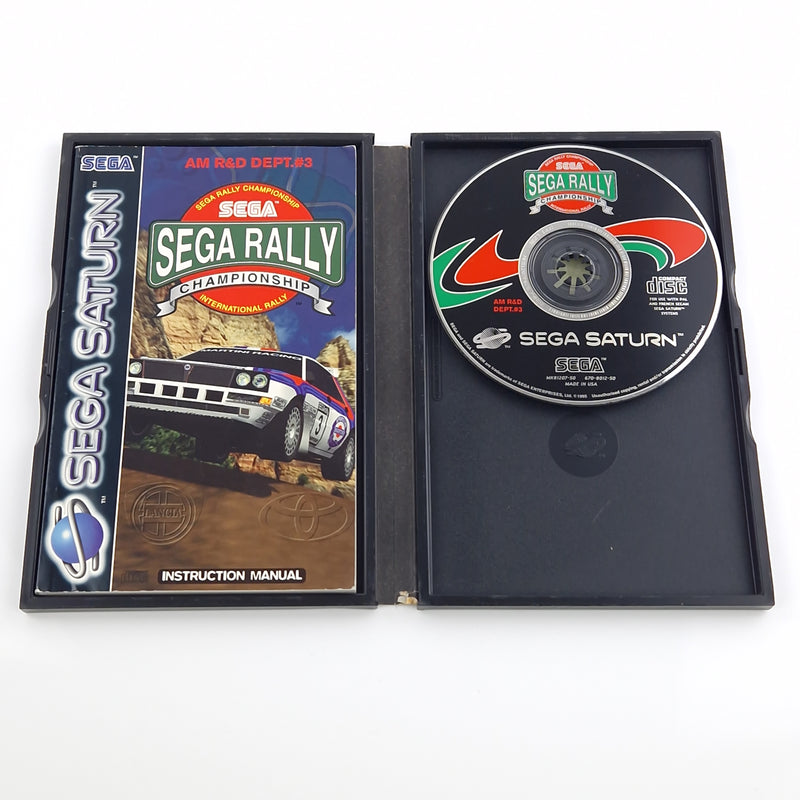 Sega Saturn Spiel : Sega Rally Championship - CD Disk Anleitung OVP | PAL