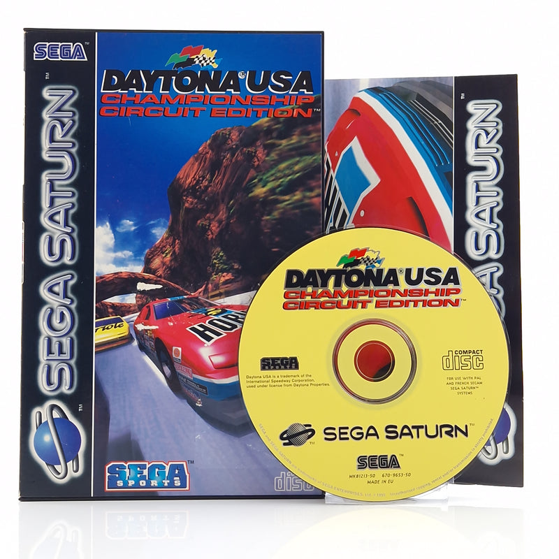 Sega Saturn Spiel : Daytona USA Championship Circuit Edition - CD Anl. OVP PAL