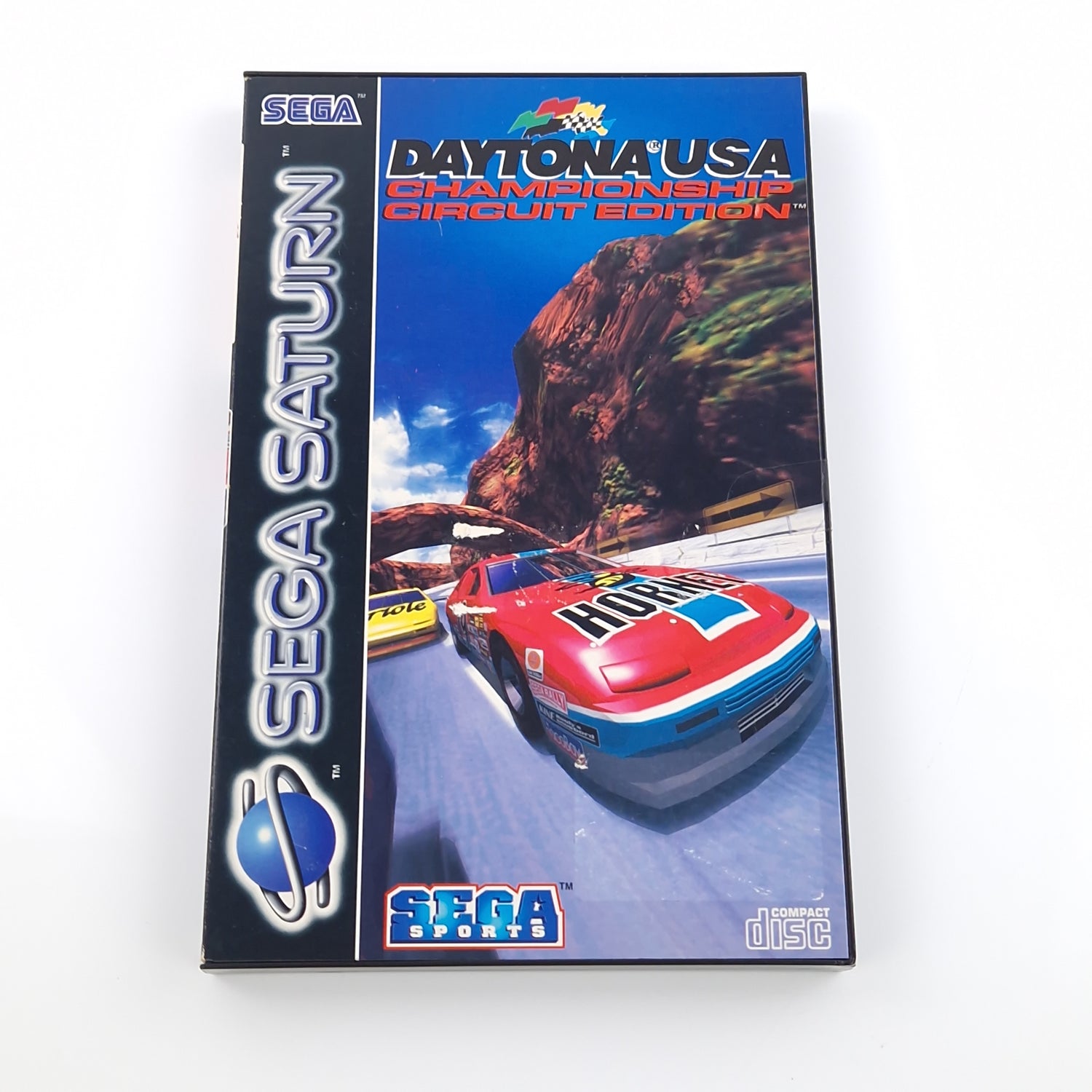 Sega Saturn Spiel : Daytona USA Championship Circuit Edition - CD Anl. OVP PAL