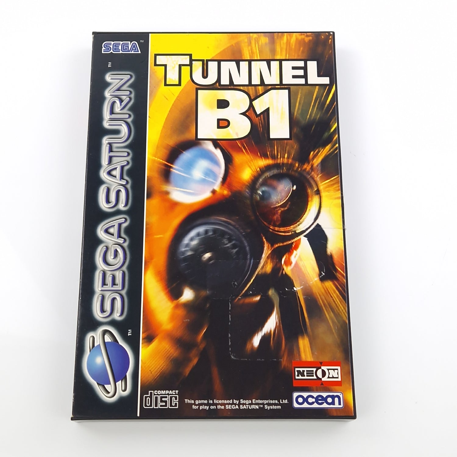 Sega Saturn Spiel : Tunnel B1 - CD Disk Anleitung OVP | PAL Ocean