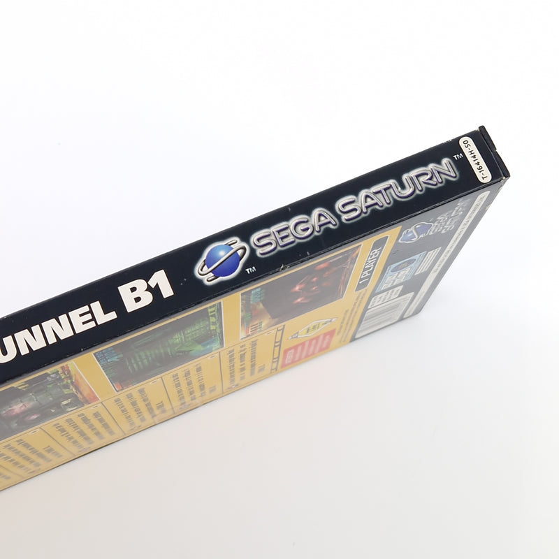 Sega Saturn Spiel : Tunnel B1 - CD Disk Anleitung OVP | PAL Ocean