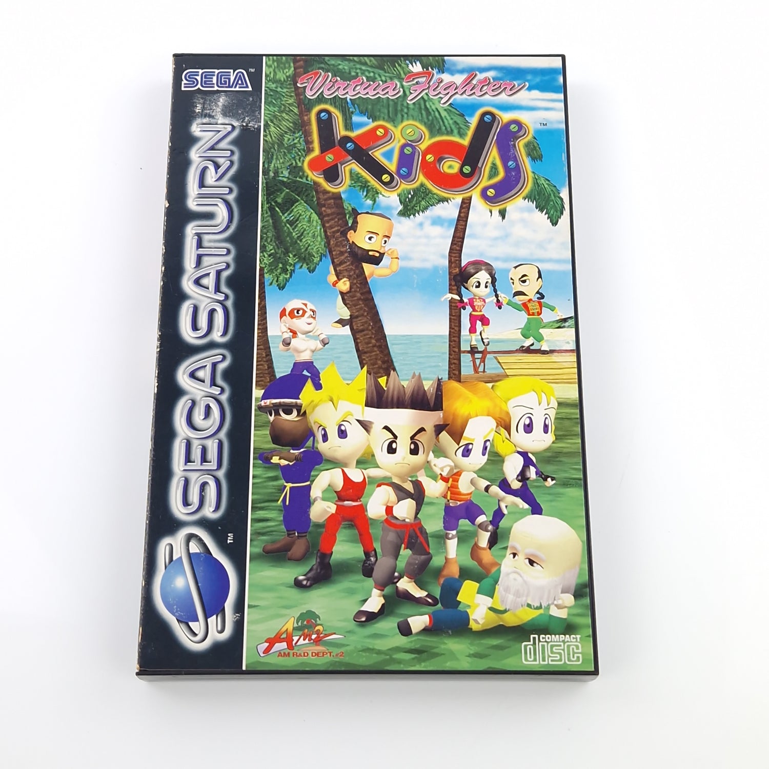 Sega Saturn Spiel : Virtua Fighter Kids - CD Disk Anleitung OVP | PAL Beat em up