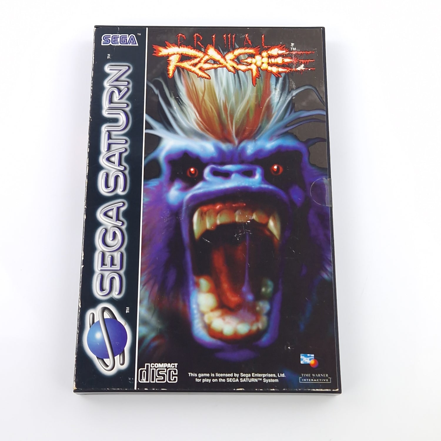 Sega Saturn Spiel : Primal Rage - Game Disk CD Anleitung OVP | PAL