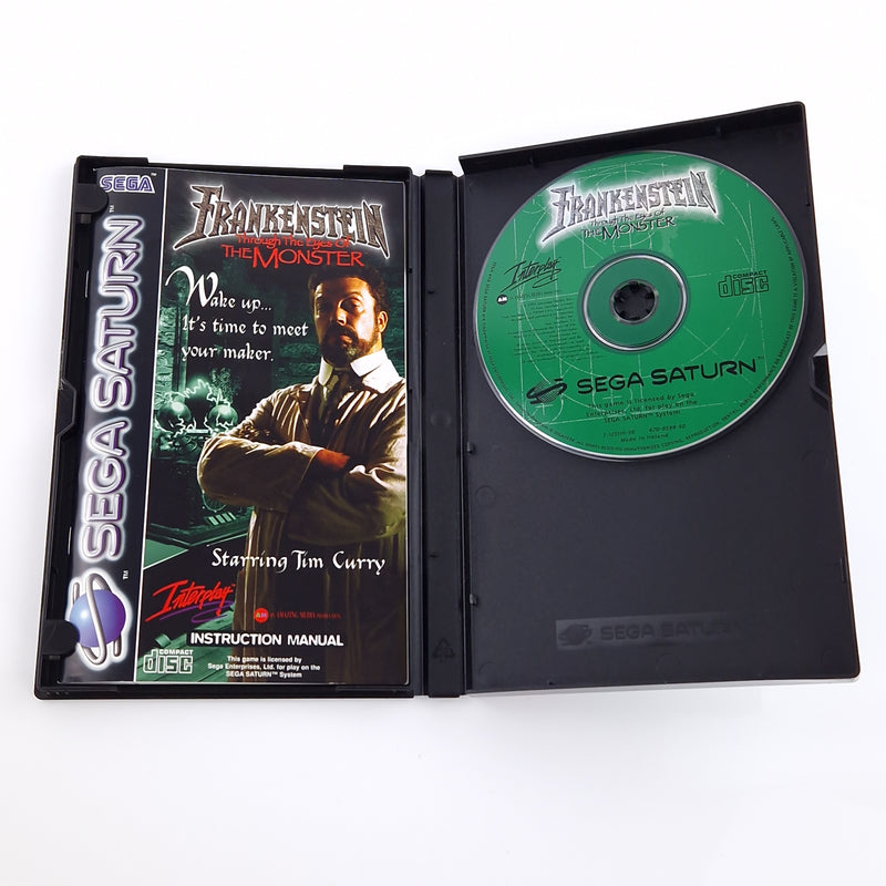 Sega Saturn Spiel : Frankenstein Through the Eyes of the Monster - CD Anl. OVP