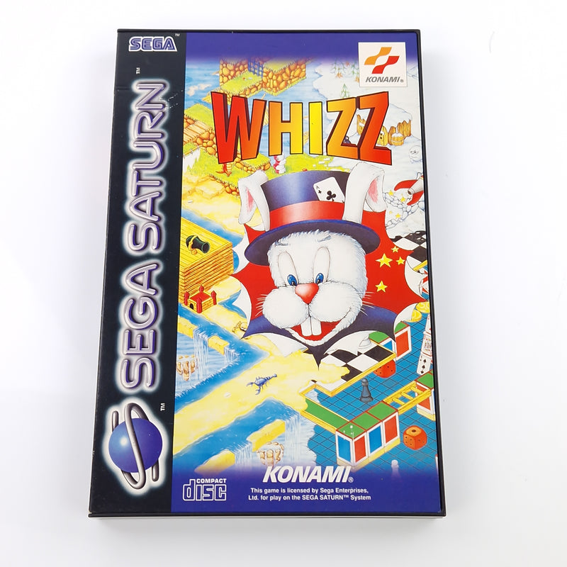 Sega Saturn Spiel : WHIZZ - CD Disk Anleitung OVP / Konami Game PAL