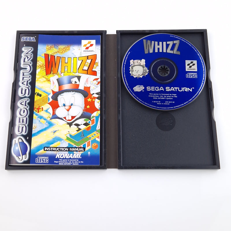 Sega Saturn Spiel : WHIZZ - CD Disk Anleitung OVP / Konami Game PAL