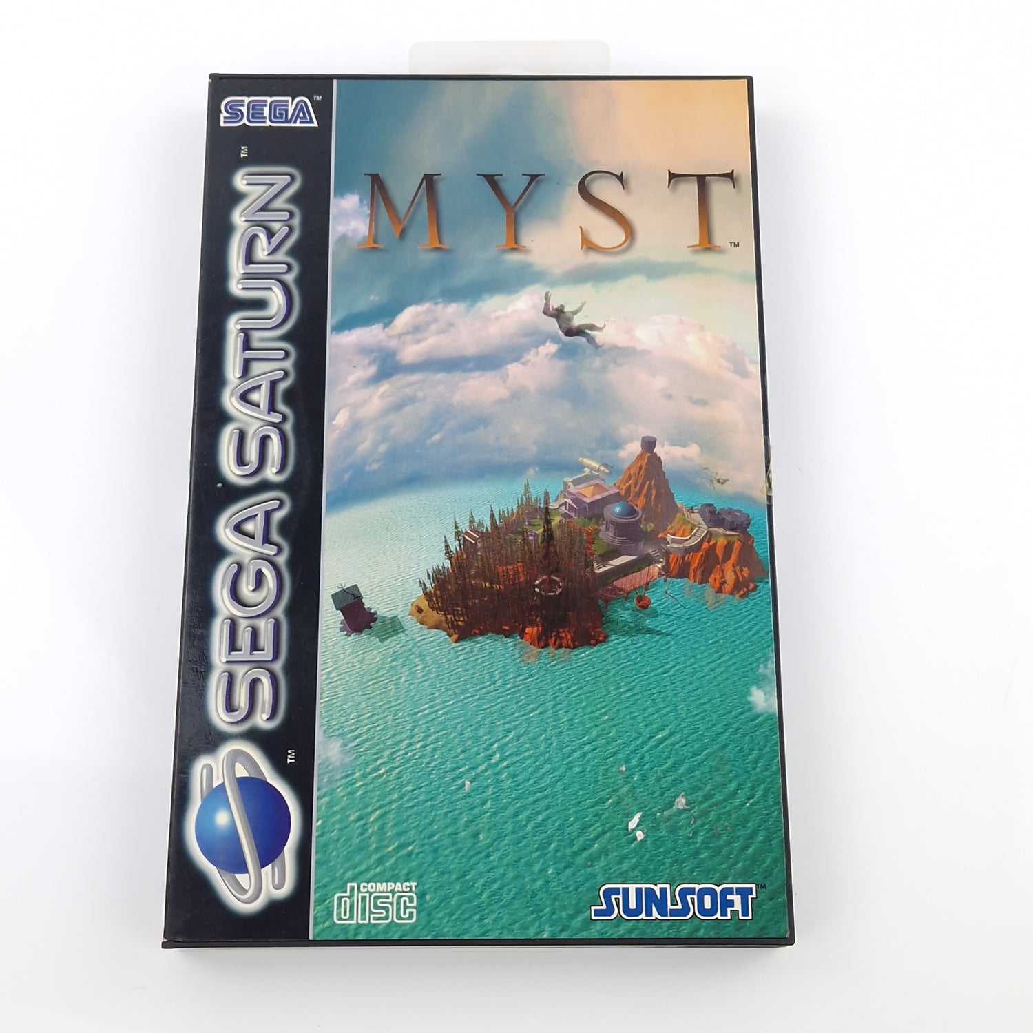 Sega Saturn Spiel : MYST - CD Disk Anleitung OVP / PAL Sunsoft Game