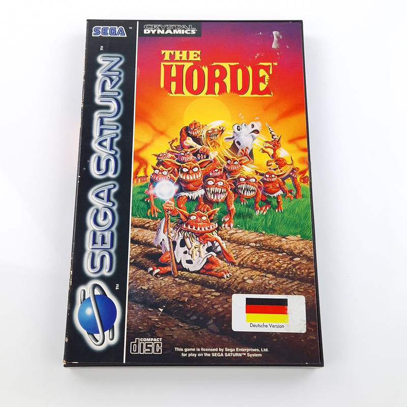 Sega Saturn Spiel : The Horde - CD Disk Anleitung OVP / PAL Crystal Dynamics