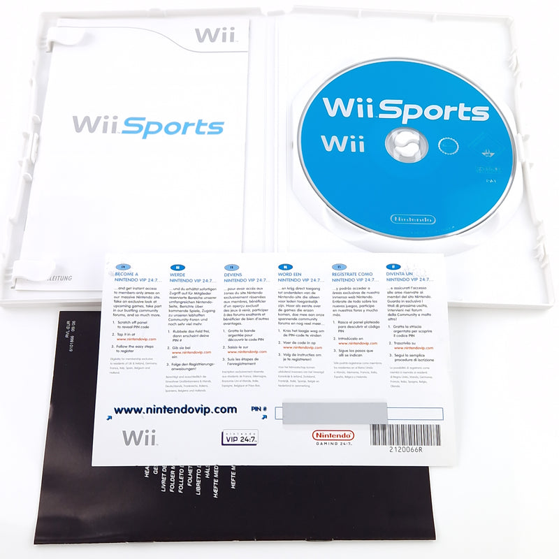 Nintendo Wii Spiel : Wii Sports - CD Anleitung OVP dt. PAL Sport