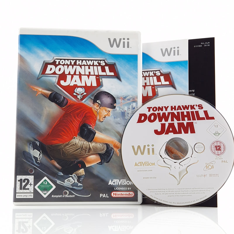 Nintendo Wii Spiel : Tony Hawk´s Downhill JAM - CD Anleitung OVP / Wii U kompa.