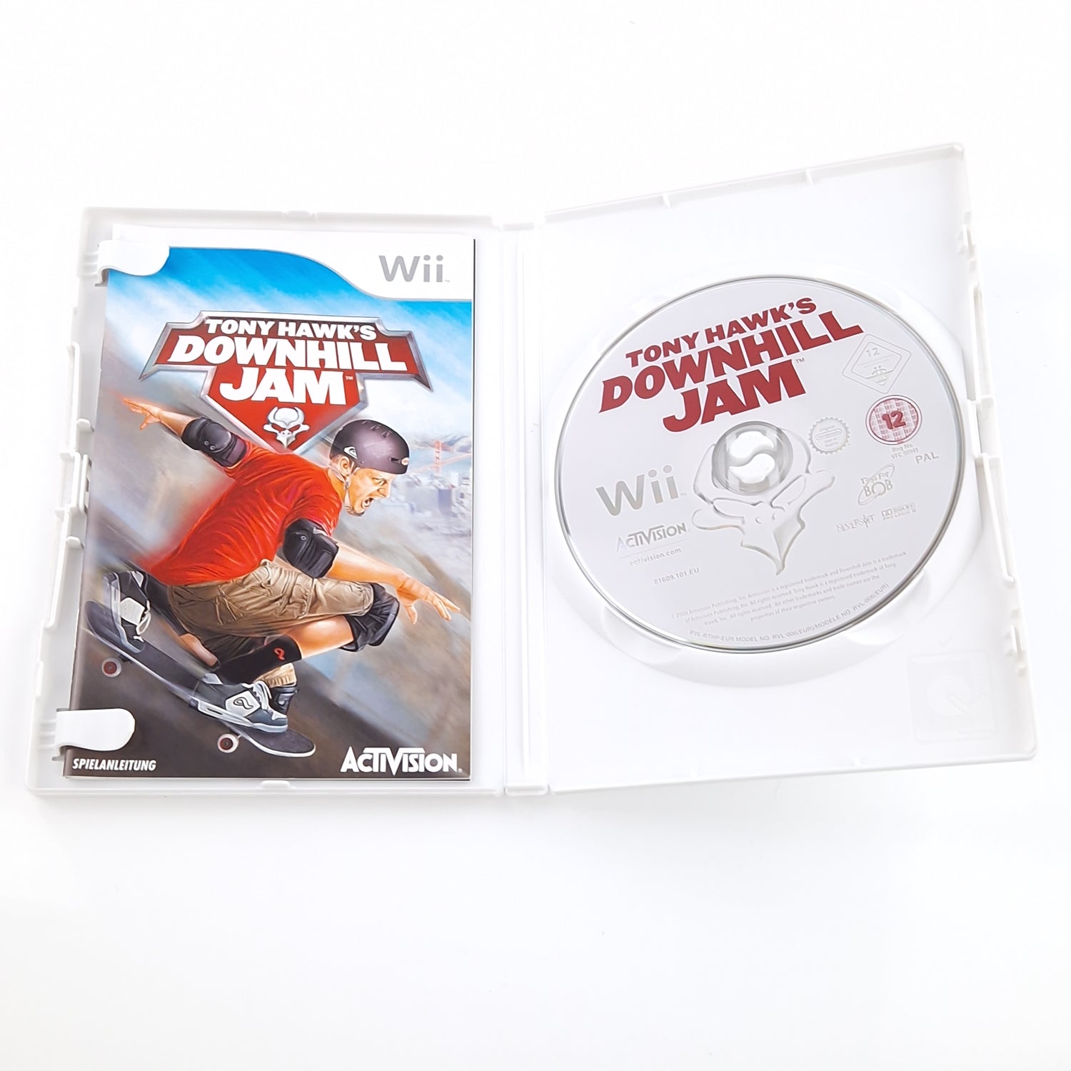 Nintendo Wii Spiel : Tony Hawk´s Downhill JAM - CD Anleitung OVP / Wii U kompa.