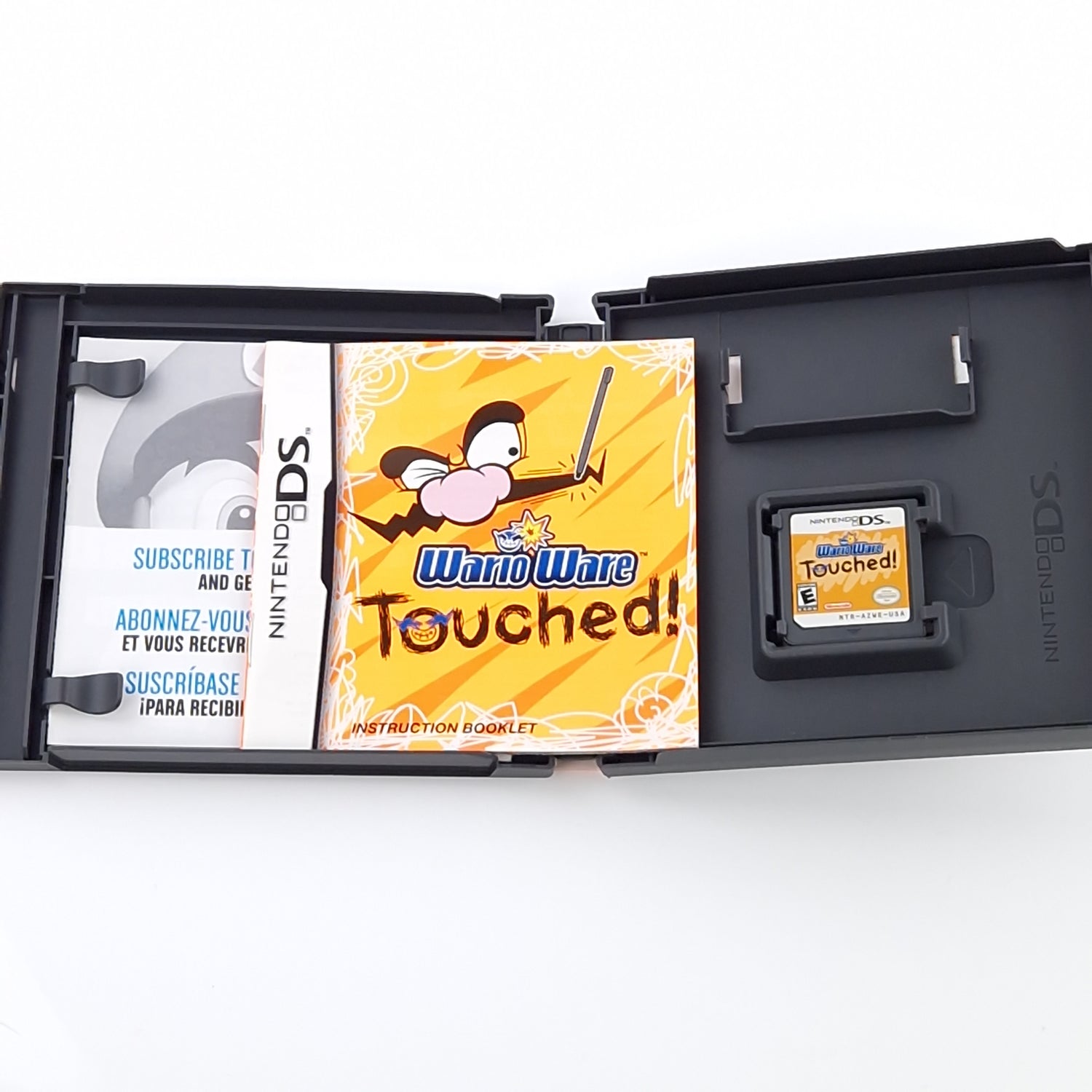 Nintendo DS Spiel : Wario Ware Touched! - NTSC-U/C USA Game / OVP 3DS kompatibel