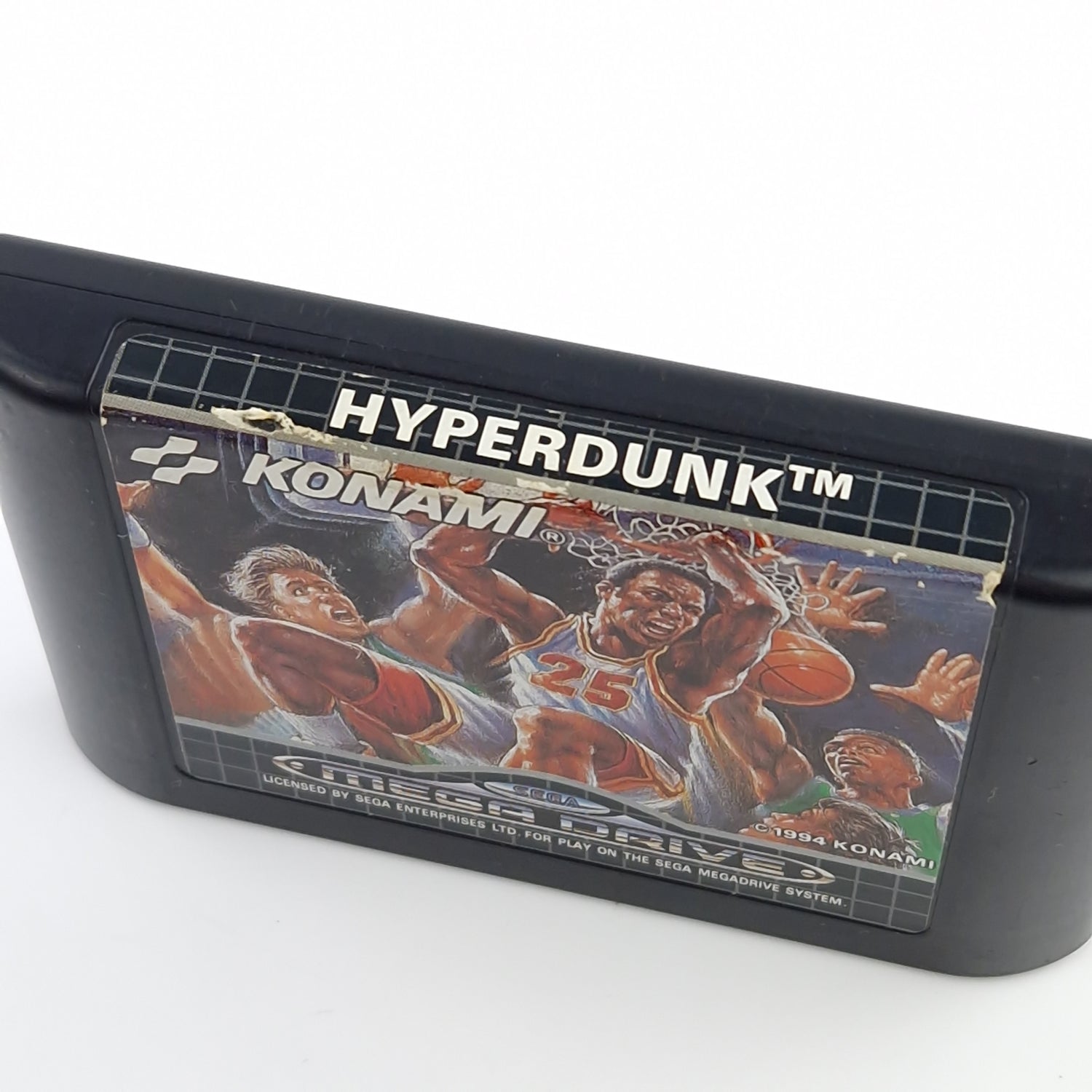 Sega Mega Drive Spiel : Hyperdunk - MD Modul Cartridge / PAL Konami Basketball