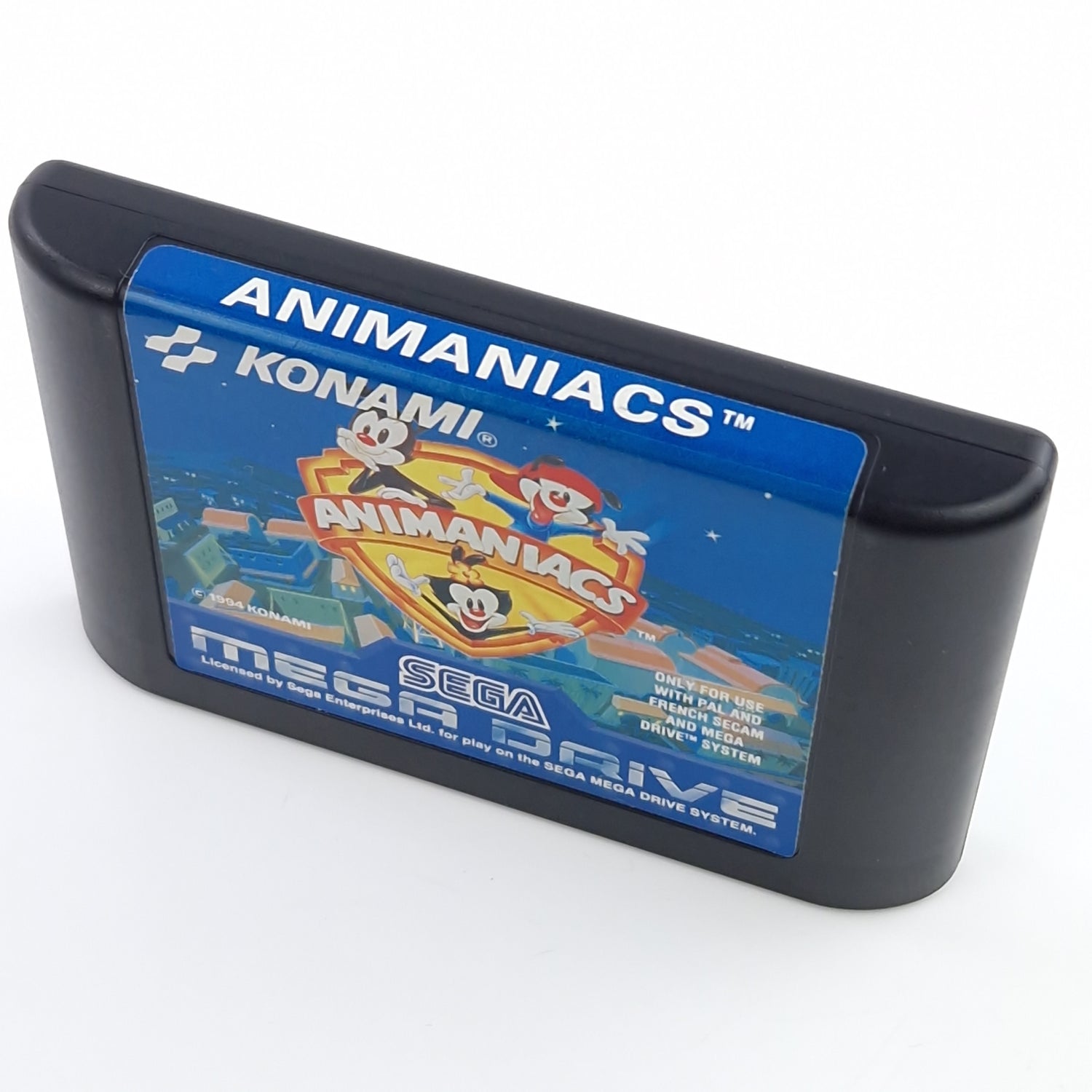 Sega Mega Drive Spiel : Animaniacs - MD Modul Cartridge / PAL Konami