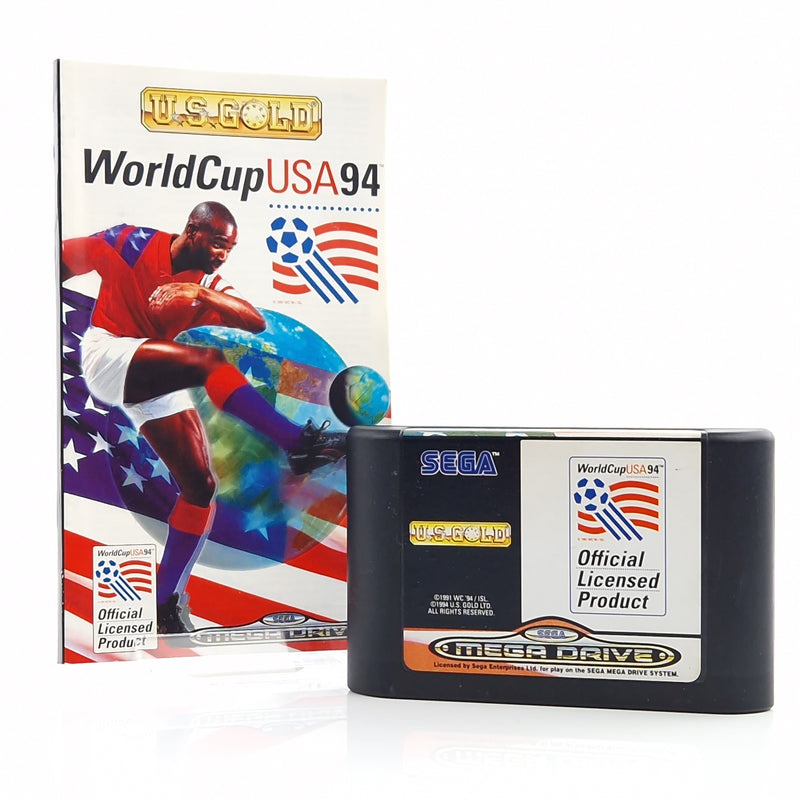 Sega Mega Drive Spiel : World Cup USA 94 - MD Modul + Anleitung PAL Fußball