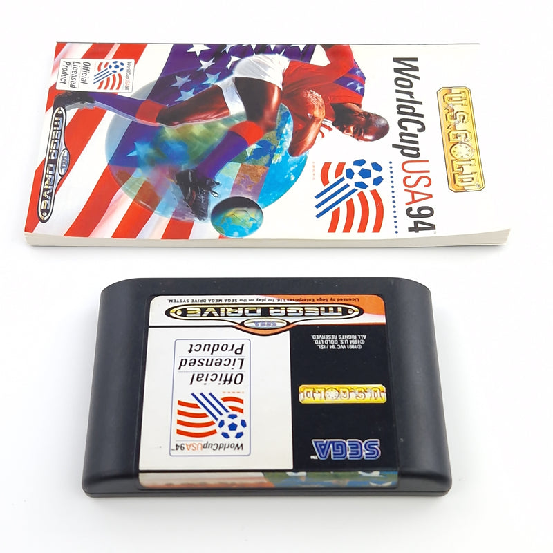 Sega Mega Drive Spiel : World Cup USA 94 - MD Modul + Anleitung PAL Fußball