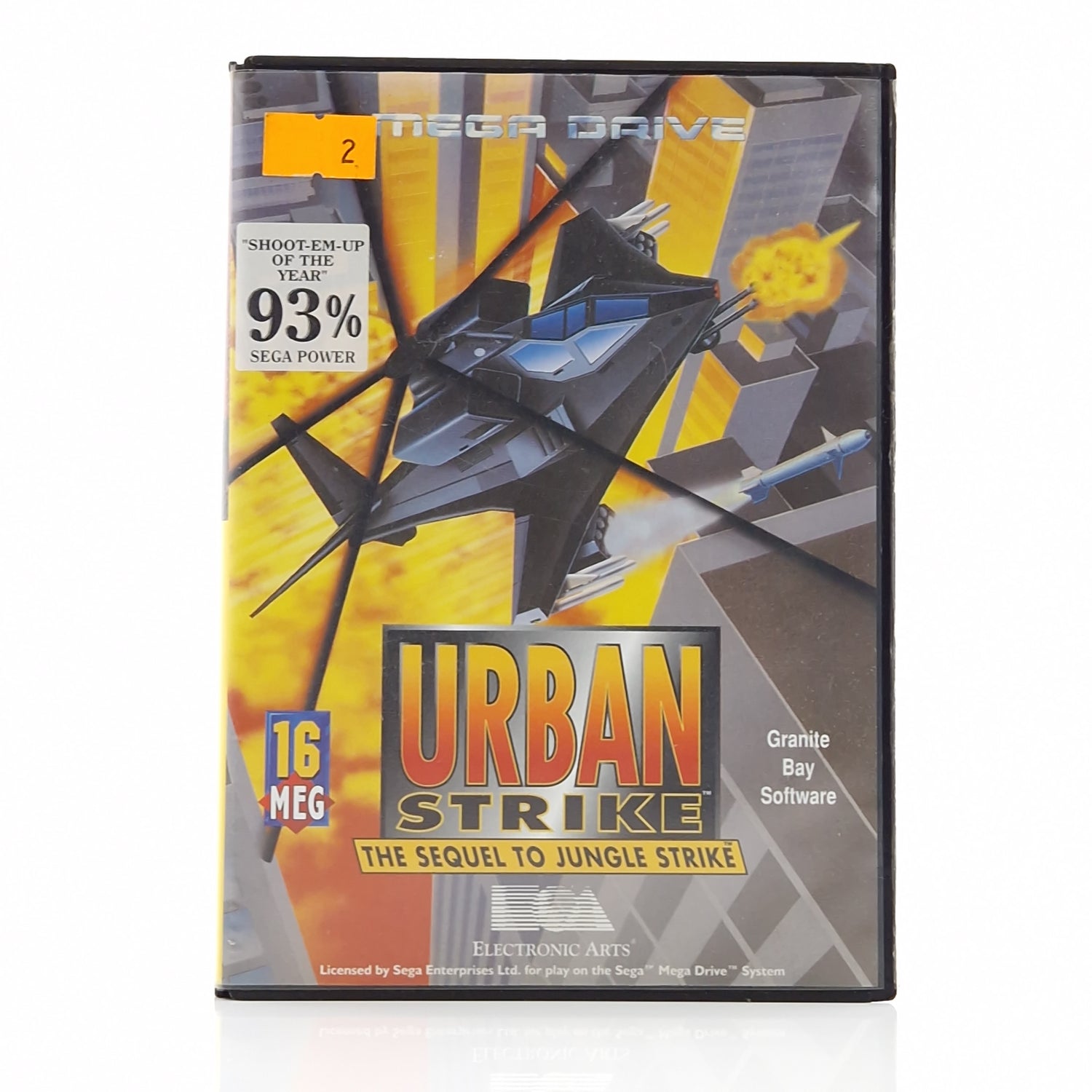 Sega Mega Drive Spiel : Urban Strike the Sequel to Jungle Strike - Modul OVP PAL