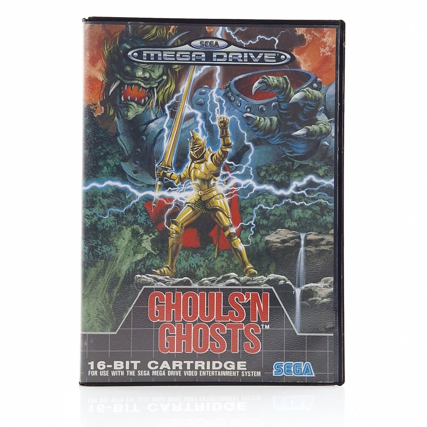 Sega Mega Drive Spiel : Ghouls´n Ghosts - MD Modul OVP ohne Anleitung PAL