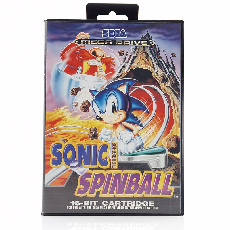 Sega Mega Drive Spiel : Sonic The Hedgehog Spinball - MD Modul OVP PAL