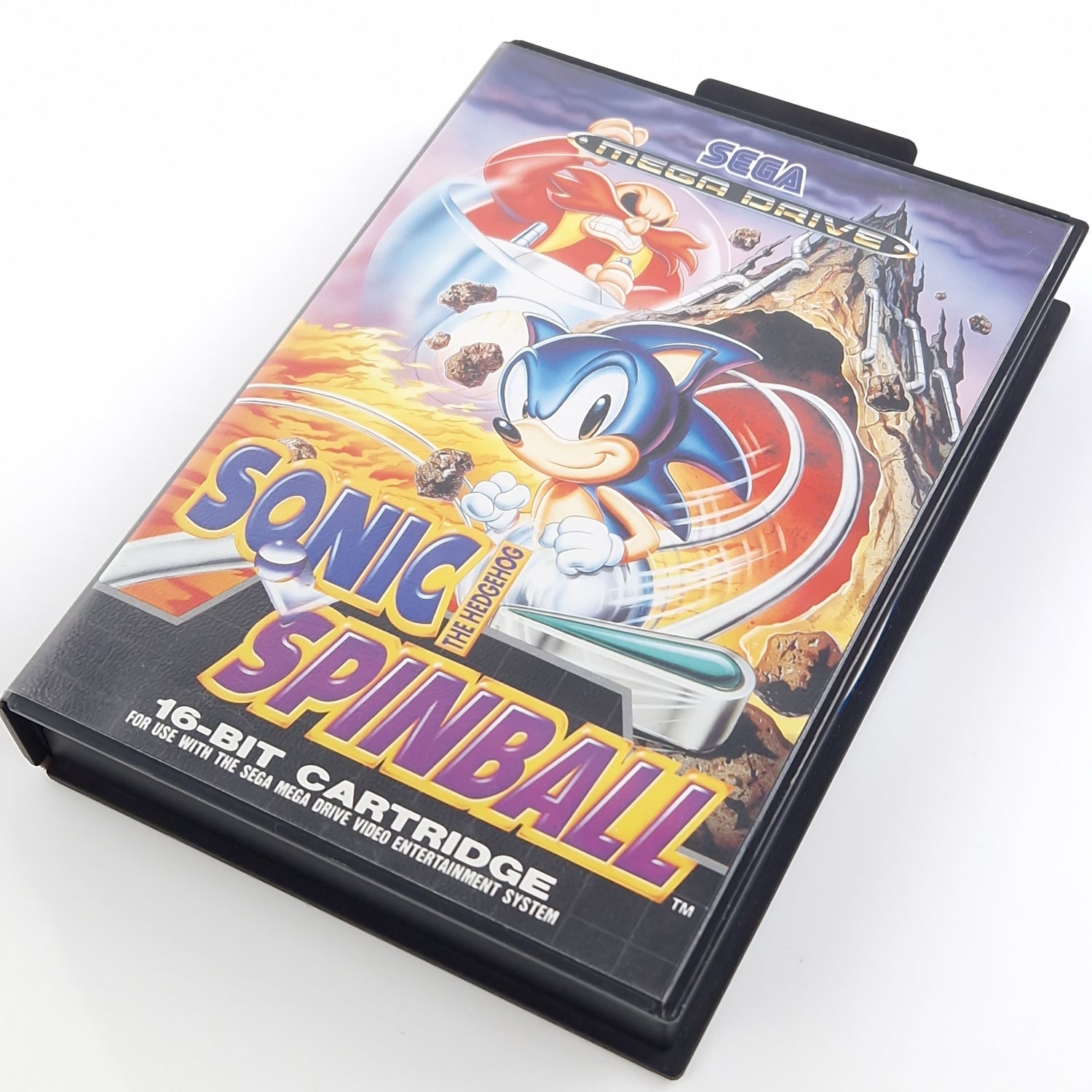 Sega Mega Drive Spiel : Sonic The Hedgehog Spinball - MD Modul OVP PAL