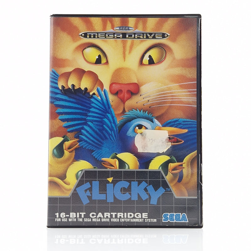 Sega Mega Drive Spiel : Flicky - MD Modul & OVP ohne Anleitung PAL