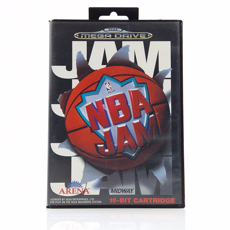 Sega Mega Drive Spiel : NBA JAM Basketball - MD Modul OVP ohne Anleitung PAL