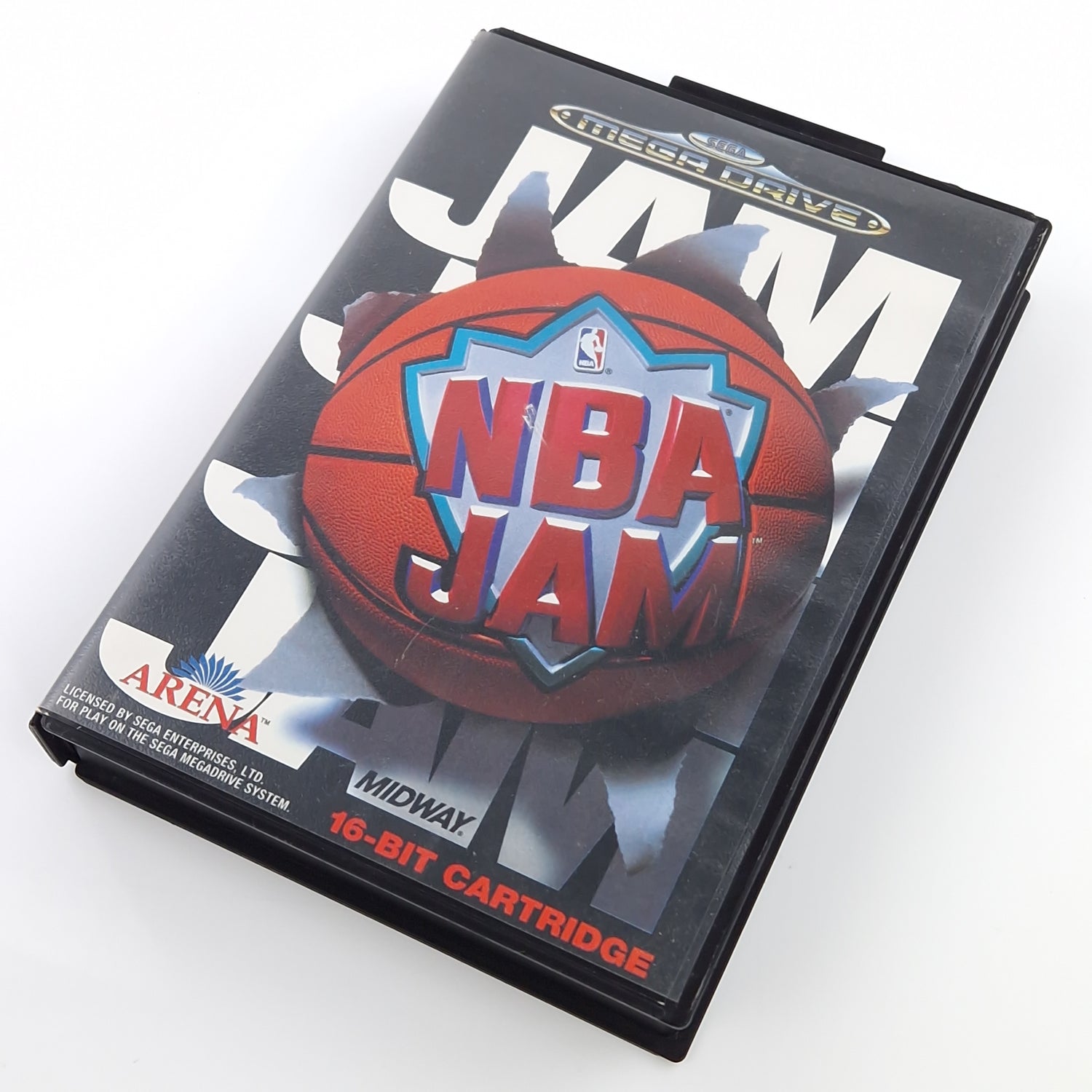 Sega Mega Drive Spiel : NBA JAM Basketball - MD Modul OVP ohne Anleitung PAL