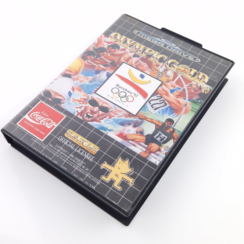 Sega Mega Drive Spiel : Olympic Gold Barcelona 92 - MD Modul Anleitung OVP PAL