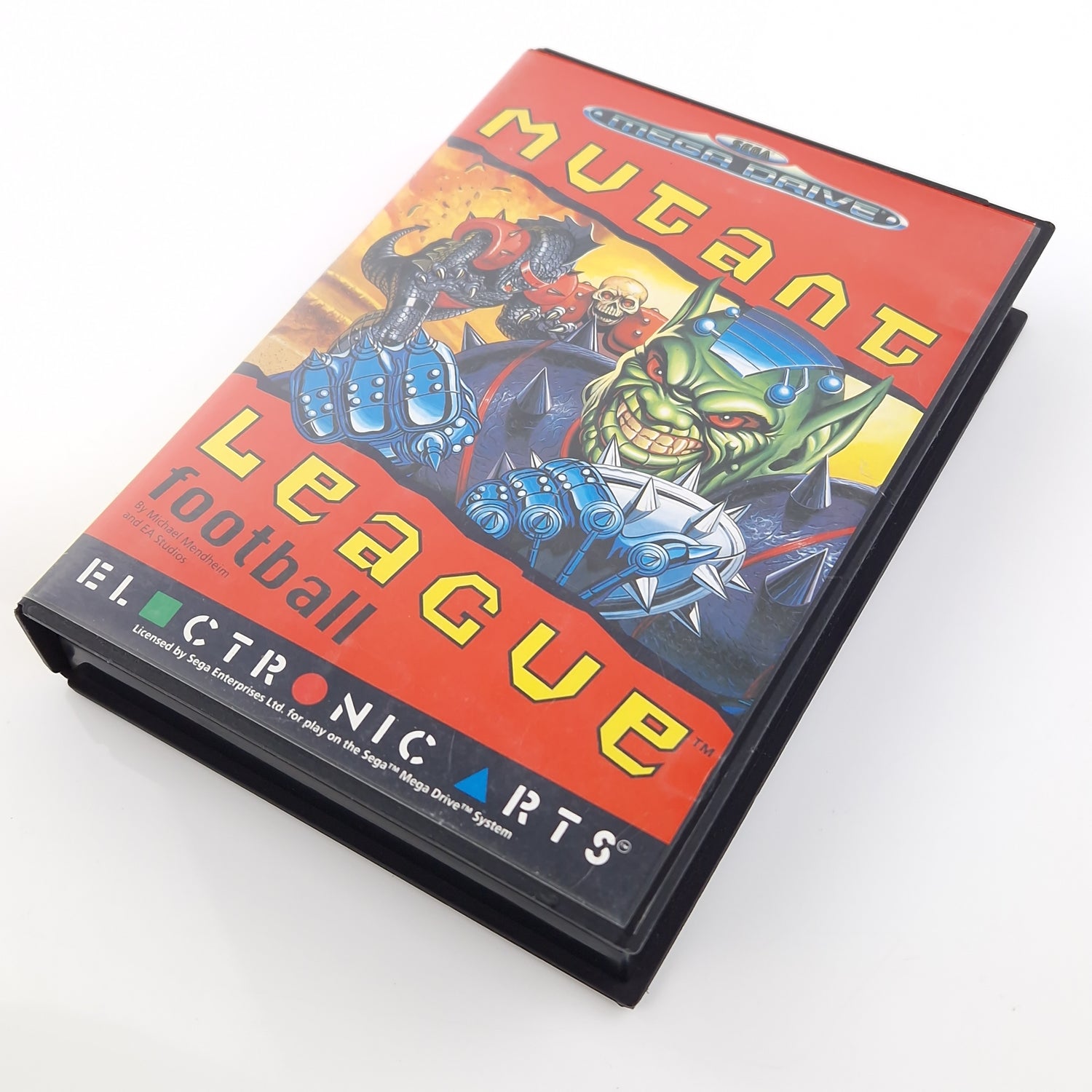 Sega Mega Drive Spiel : Mutant League Football - MD Modul Anleitung OVP PAL