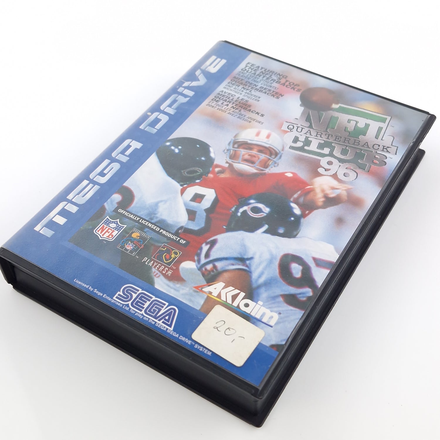 Sega Mega Drive Spiel : NFL Quarterback Club 96 - MD Modul Anleitung OVP PAL